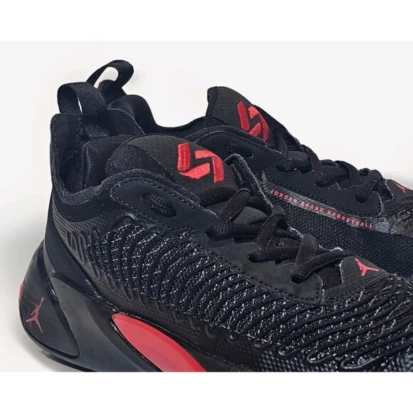 Nike Boys Air Jordan Luka 1 DQ6513-060 Black Basketball Shoes Sneakers Size 6.5Y - Picture 9 of 9